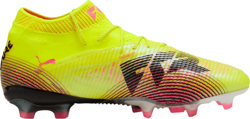 FUTURE 8 Ultimate FG, fotballsko gress, unisex Yellow Alert-PUMA