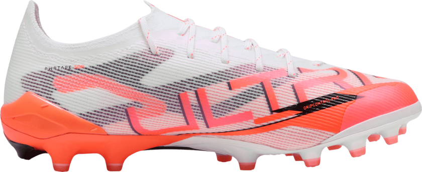 ULTRA 5 Ultimate AG, fotballsko kunstgress, unisex Puma White-Puma Blac