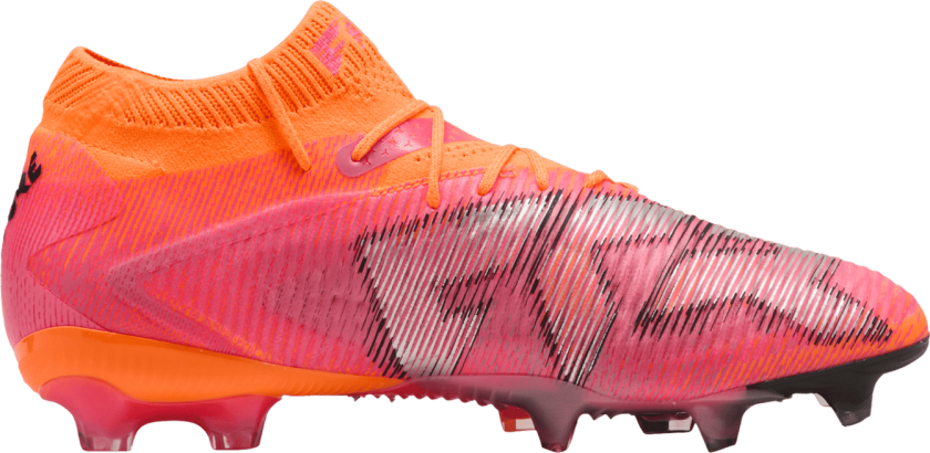 FUTURE 8 Ultimate FG, fotballsko gress, unisex Heat Fire-PUMA Black