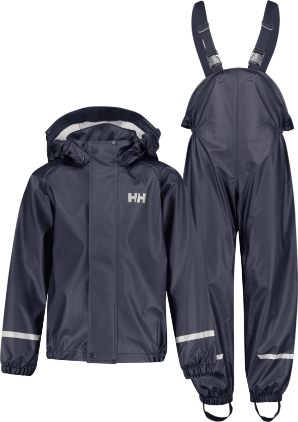 Bergen PU Rainset 2.0, regnsett barn navy
