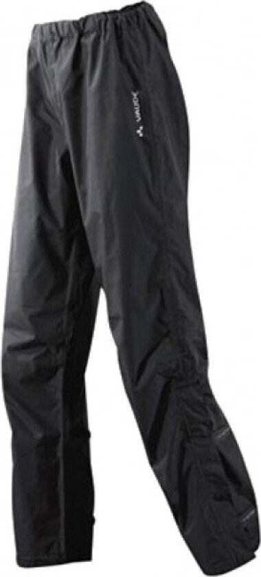 Women's Fluid Pants, regnbukser, dame, svart