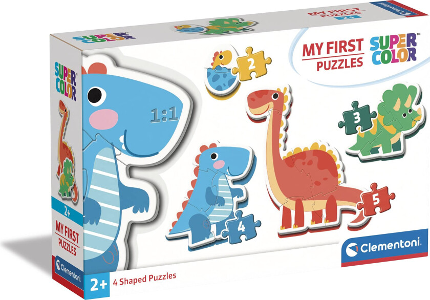 - My first puzzle 2-3-4-5 pcs - Dinosaurs (20834)