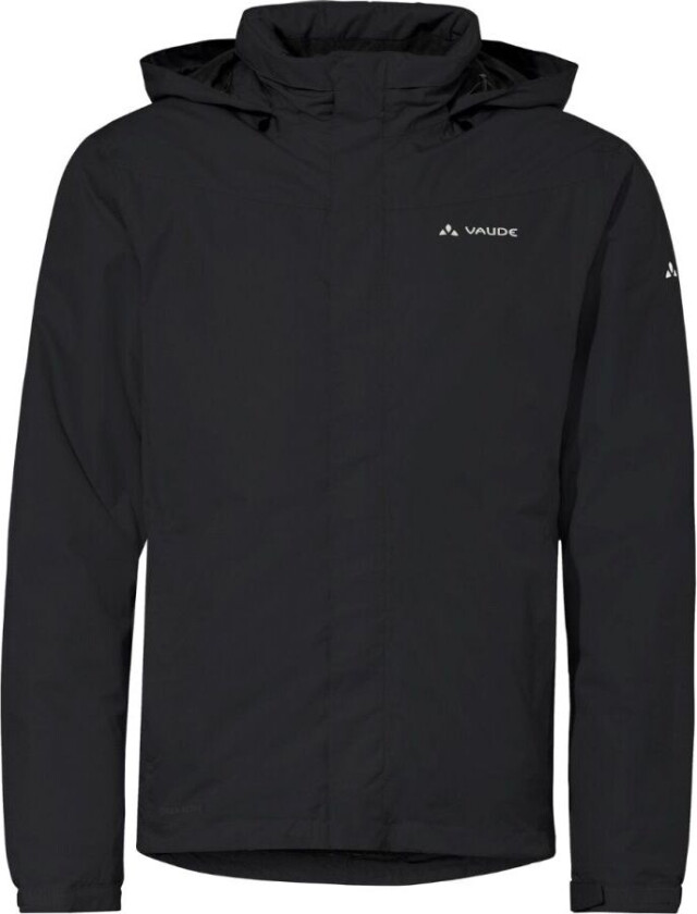 Men's Escape Bike Warm Jacket, isolert regnjakke, herre, svart