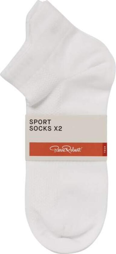 Sport Socks White 37-40 Pierre Robert