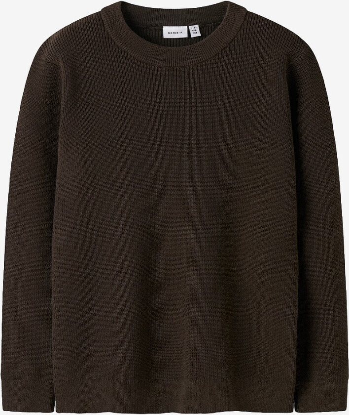 Pullover NkmNesolle LS Pullover Knit - Brun