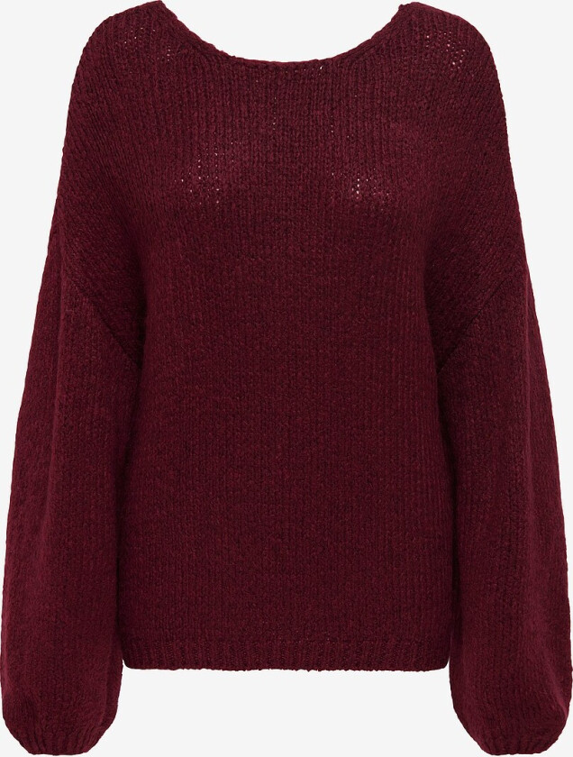 Pullover jdyDinea L/s Reversible KN - Rød
