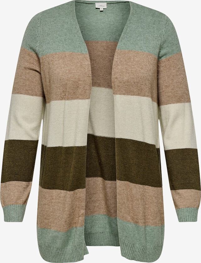 Cardigan carEsly L/S Open Cardigna Knt - Grønn