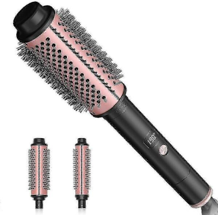 Wavytalk Varmebørste, Ionisk Oppvarmet Rundbørste for Voluminøse Frisyrer, Keramisk Ion-teknologi Reduserer Hårskade, Rask Oppvarming f SZRH A-X