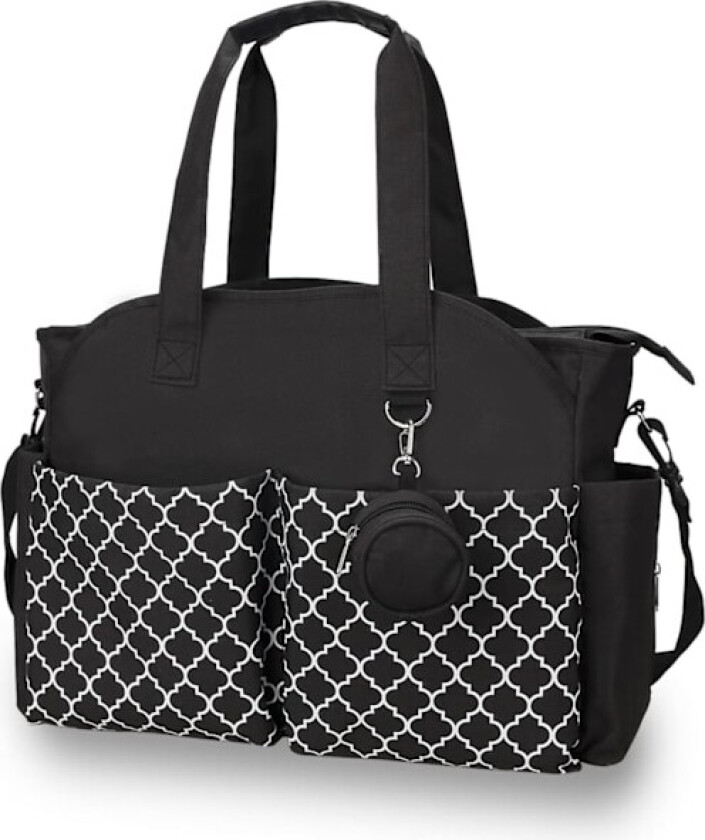 Bilde av Stelleveske Tote Baby Stelleveske med Stellematte og Skulderstropp Bærbar Vanntett og Stor Kapasitet