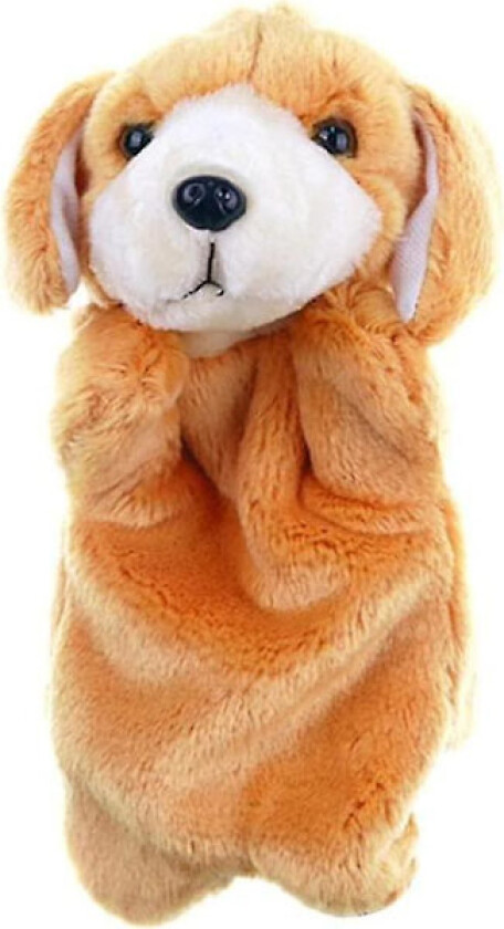 Hånddukke Dyr Plysjleker Myk Liten Hund Hånddukker Pedagogiske Leker Kompatibel med Barn, Hjeminnredning