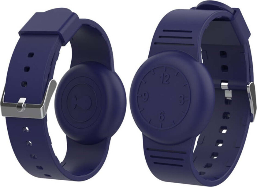 Apple AirTag Silikonrem – Mørk Blå