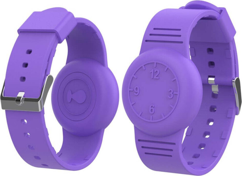 Apple AirTag Silikonrem – Lilla