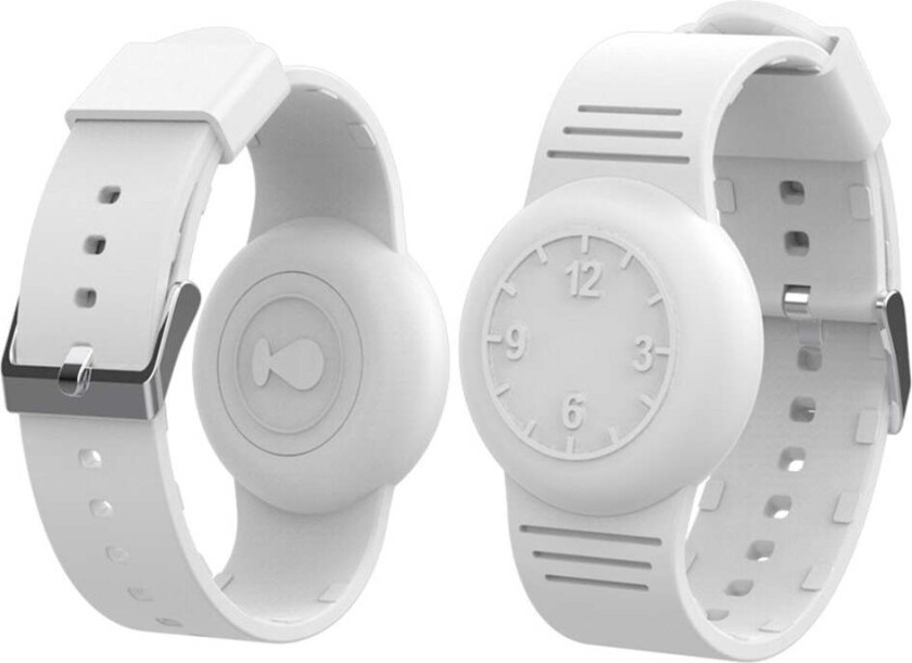 Apple AirTag Silikonrem – Hvit