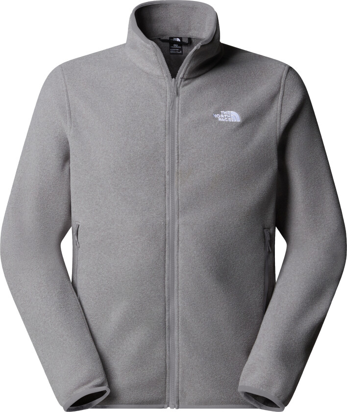 Men's Glacier Fleece Jacket TNF Mid Grey Heather