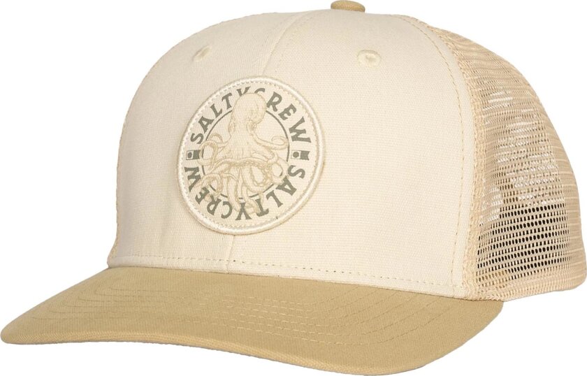 Tentacles Retro Trucker Birch Khaki
