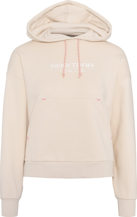 Women's Anelie Logo Hood Light Beige