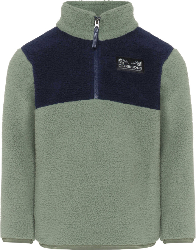 Kids' Gosig Half Zip Light Moss
