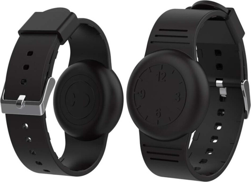 Apple AirTag Silikonrem – Svart