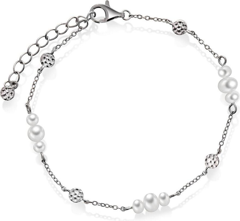 Fairy armbånd i 925 sølv med ferskvannsperler