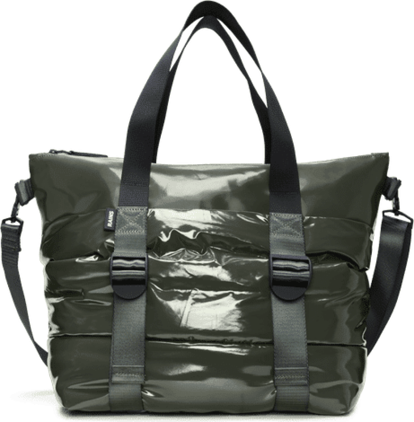 Puffer Mix Tote Bag Mini - Swamp