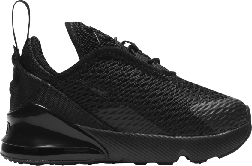 Air Max 270, fritidssko, barn Triple Black