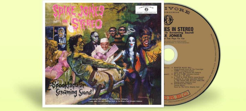 Spike Jones Spike Jones In Stereo: A Spooktacular In Screaming Sound! CD