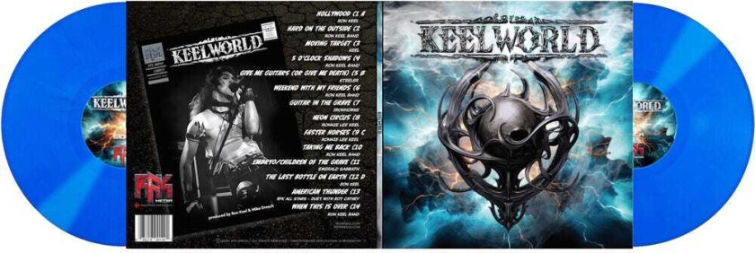 Ron Keel Keelworld Blue LP/Vinyl