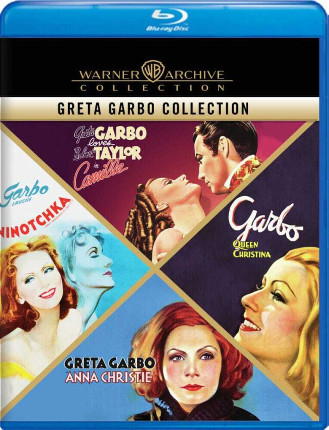 Greta Garbo 4 Film Collection Bluray