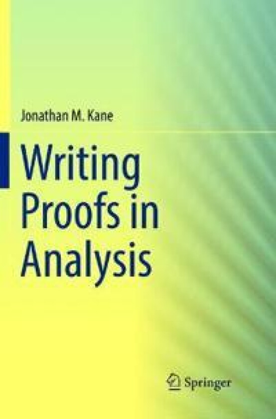 Writing Proofs in Analysis