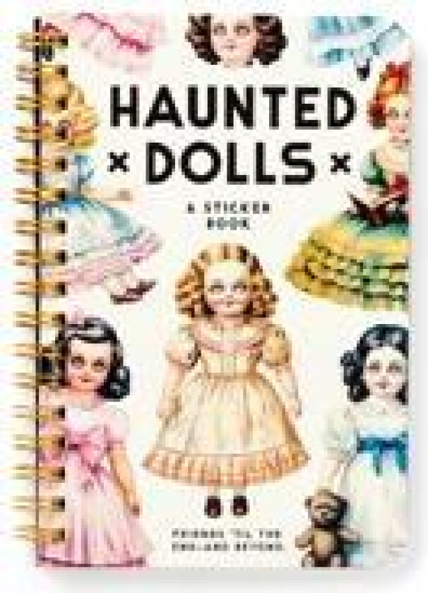 Haunted Dolls Sticker Book