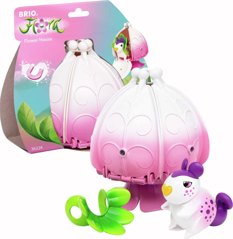 Bilde av Flora 36224 Lekesett Poppy Blomsterhus - Dyr