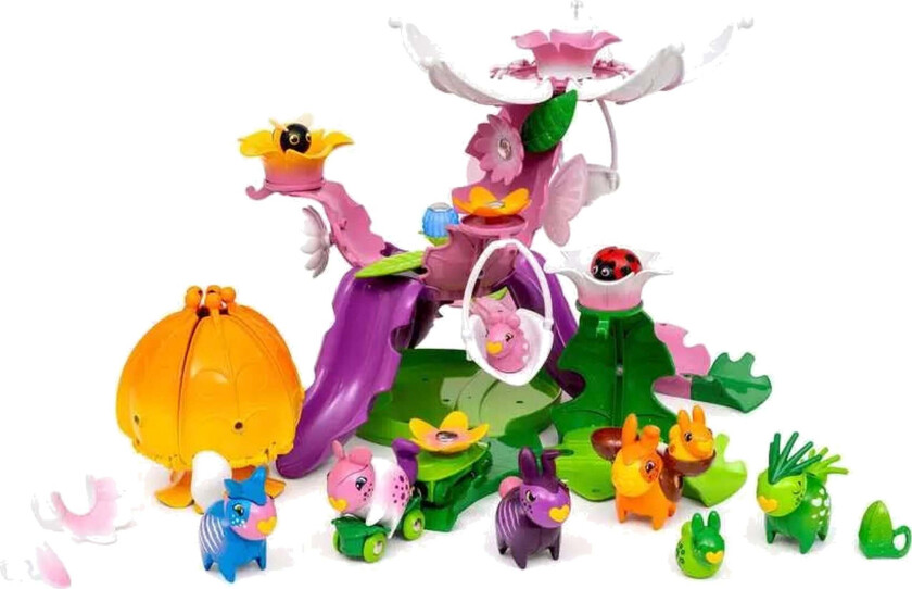 Bilde av Flora 36242 Lekesett Blomsterby - Dyr