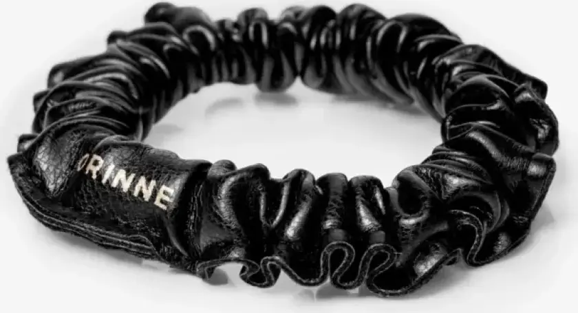 Vegan Scrunchie Narrow Black