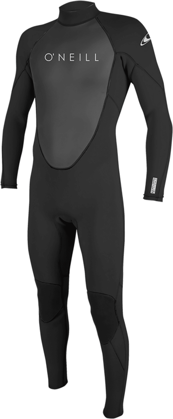 Reactor 3/2mm Back Zip Full, våtdrakt, herre BLACK/BLACK