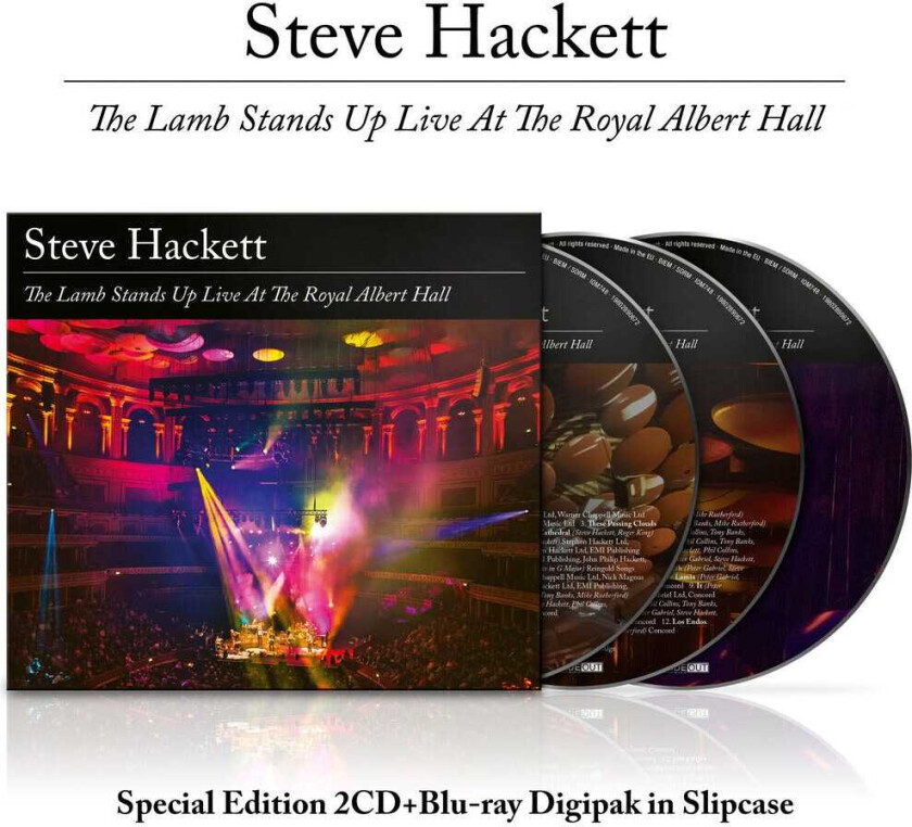 Bilde av Steve Hackett Lamb Stands Up Live At The Royal Albert Hall CD