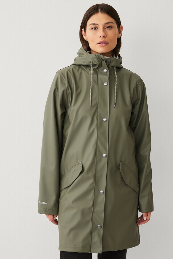 Regnjakke PU Parka W - Grønn