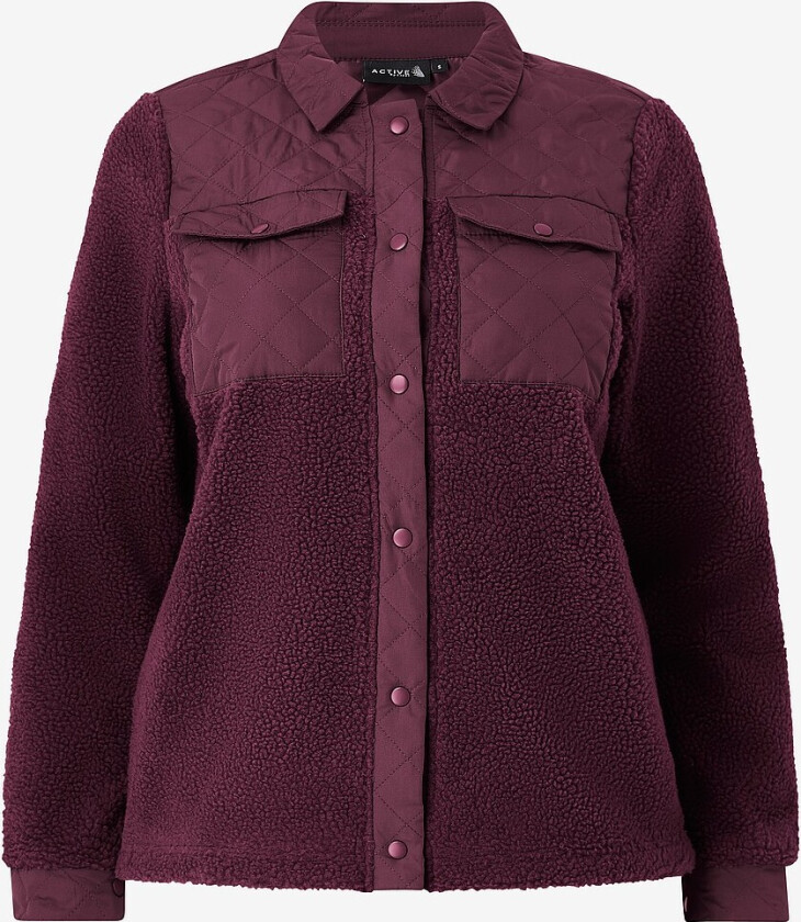 Jakke Aophelia fleece - Rød