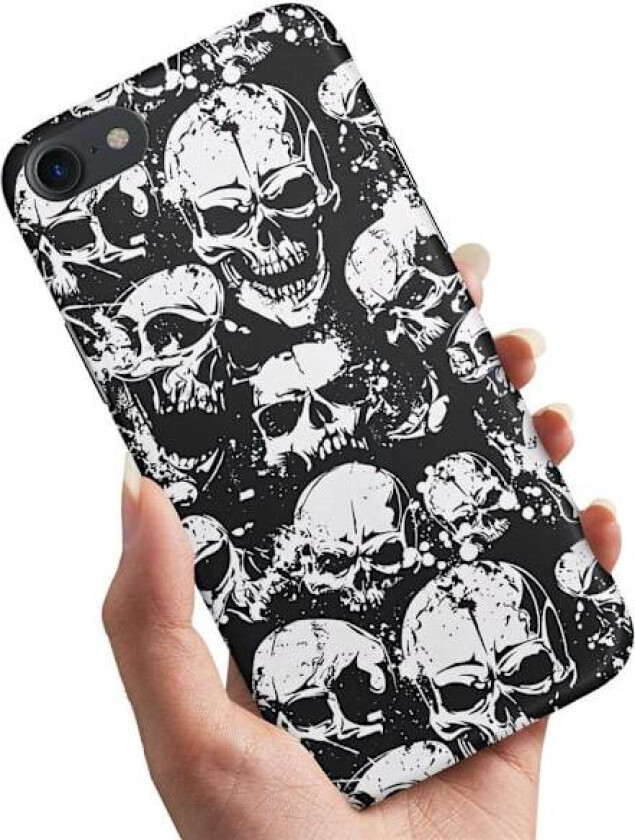 iPhone 5/5S/SE - Deksel/Mobildeksel Skulls
