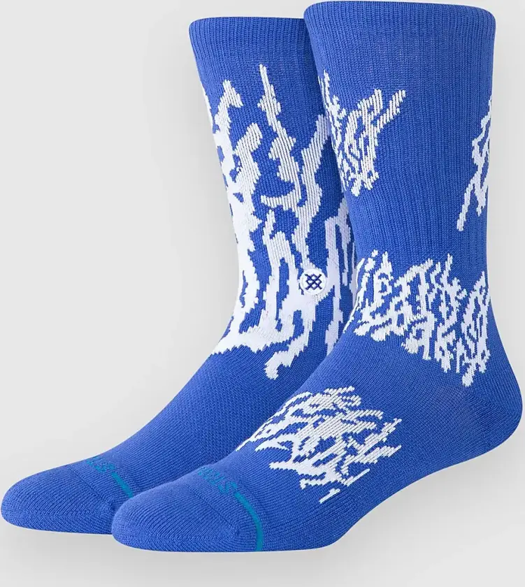Glacier Crew Socks mønster