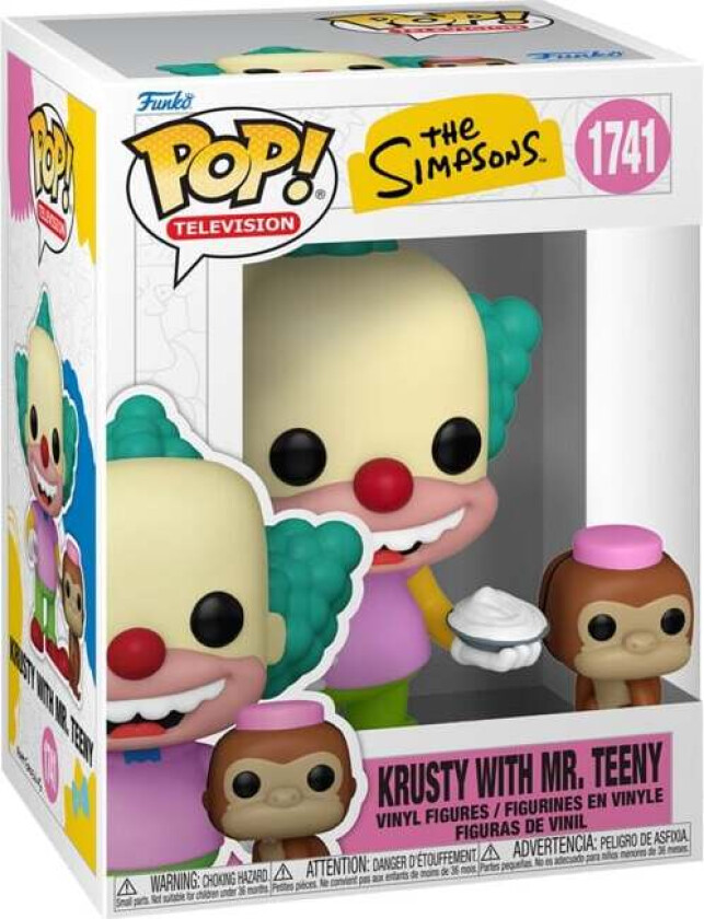 Krusty with Mr. Teeny Vinylfigur 1741 - Funko Pop! - Funko Shop Europe
