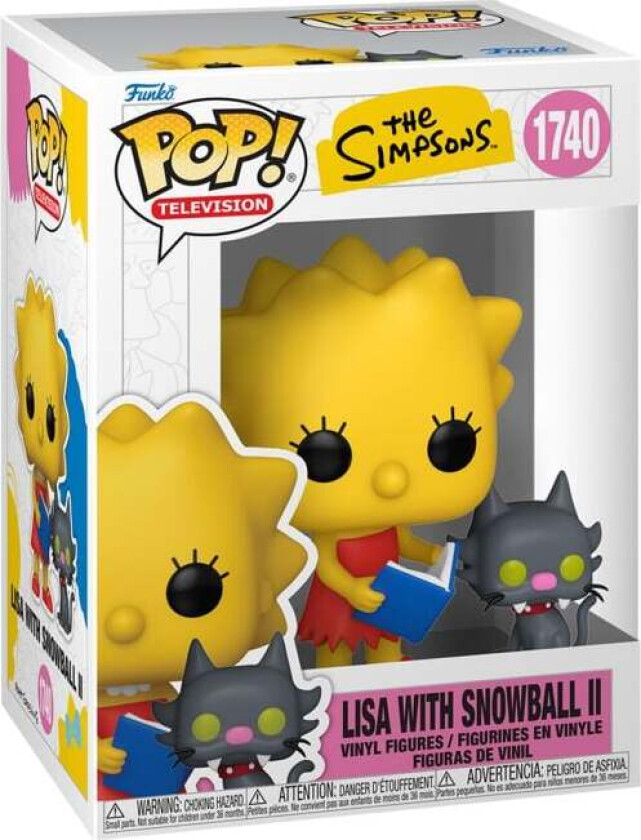 Lisa with Snowball II Vinylfigur 1740 - Funko Pop! - Funko Shop Europe