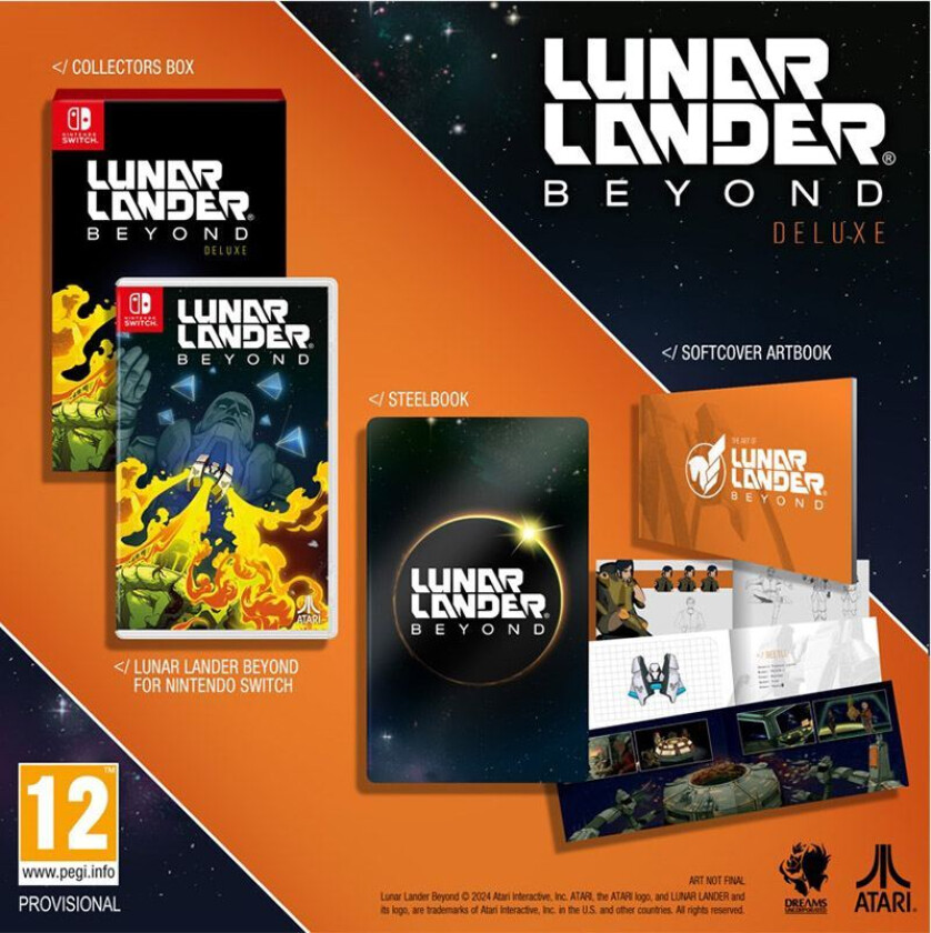Lunar Lander: Beyond (Deluxe Edition) - Nintendo Switch - Action