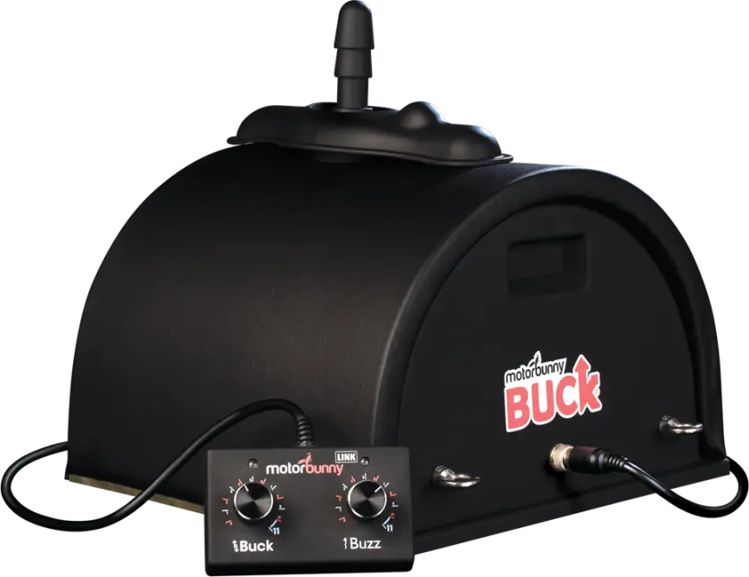 MotorBunny Buck Sex Machine med Vac-U-Lock - Svart