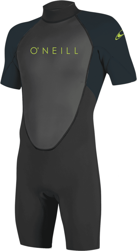 Reactor 2mm Back Zip Short Sleeve Spring, våtdrakt, junior BLACK/SLATE