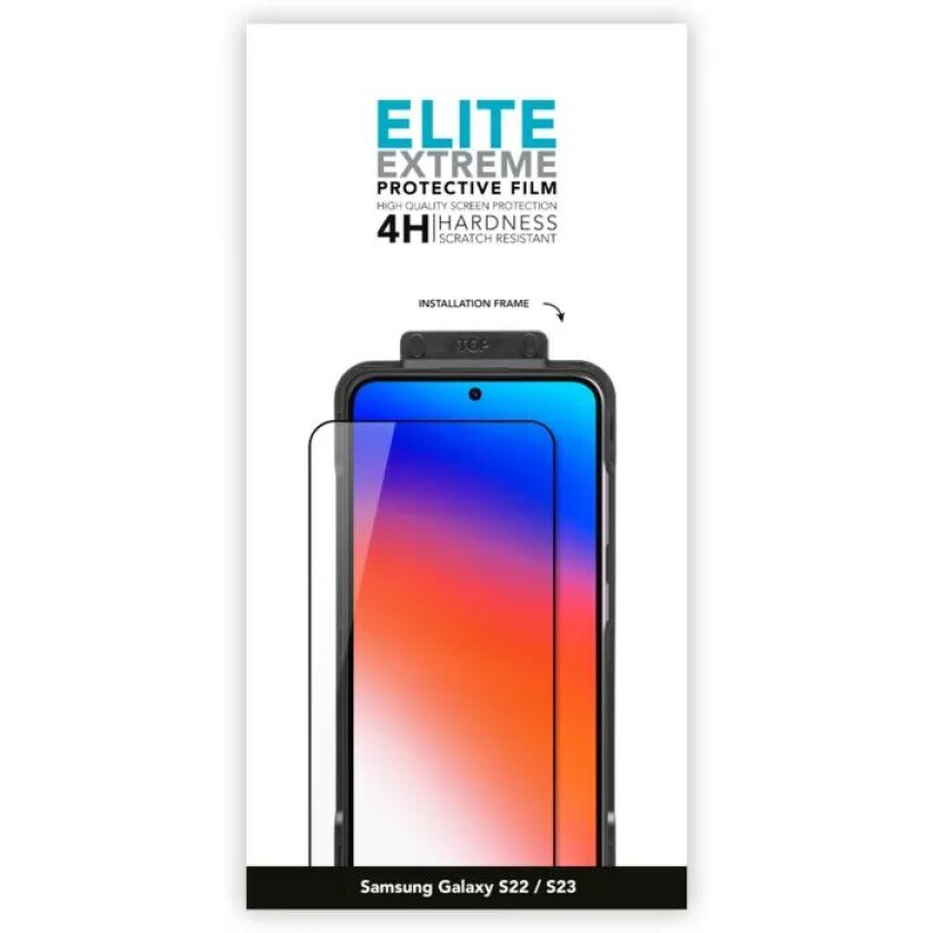 Elite Extreme Protective Skjermbeskytter for Galaxy S22 og S23