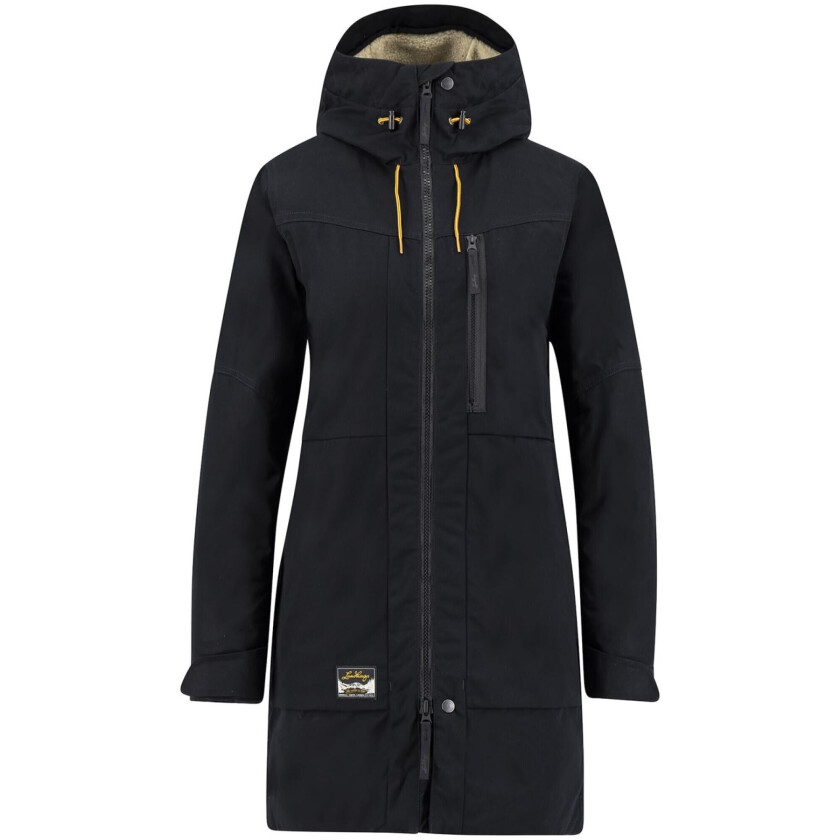 Women's Knak Pile Parka S, Black