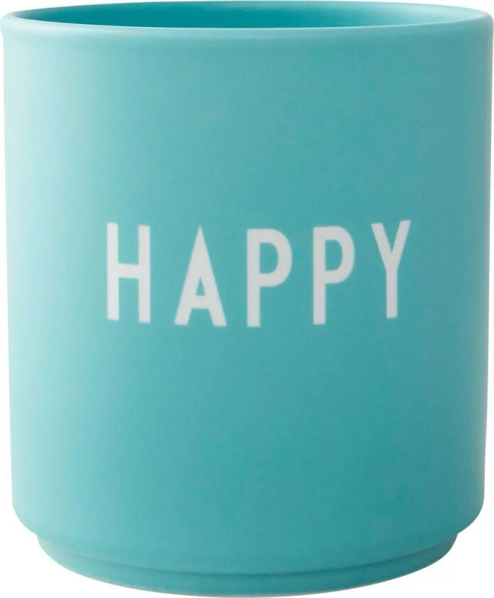 favorittkopp 25 cl Happy-aqua blue