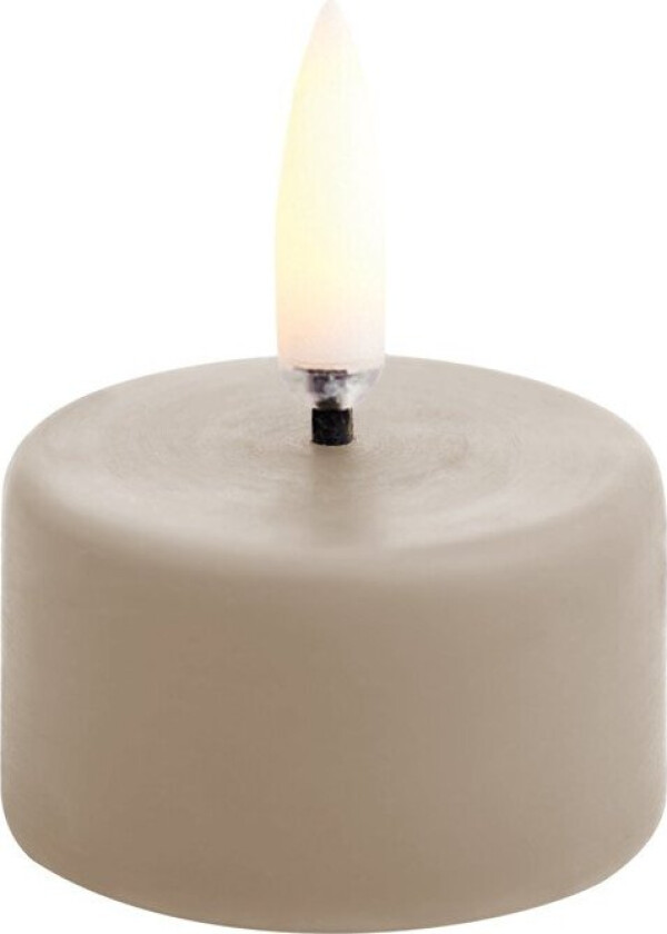- LED tealight premium - Sandstone - 3,8x2 cm (UL-TE-SA040)