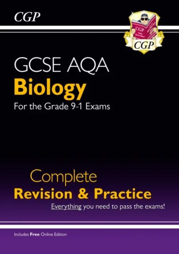 GCSE Biology AQA Complete Revision & Practice includes Online Ed, Videos & Quizzes av CGP Books