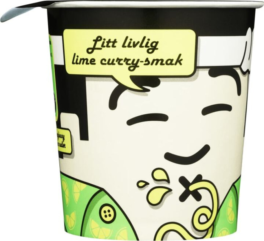 Nudler i Kopp Lime Curry 65g
